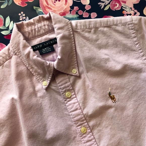 Classic Ralph Lauren Button-Up, Slim 4 - Picture 2 of 4